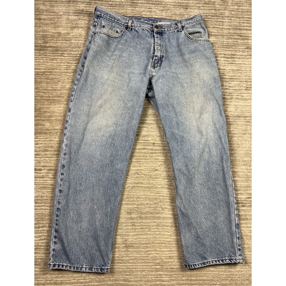 OCI‎ Jeans Mens 40x30 Blue Denim 100% Cotton Mexico Straight